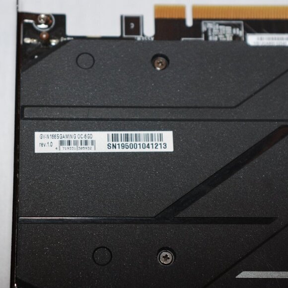 GPU Gigabyte 1660 Super 6gb Tri-Fan Graphics Card Nvidia - Picture 9 of 9